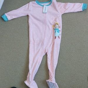 Full zipper long sleeve onesie